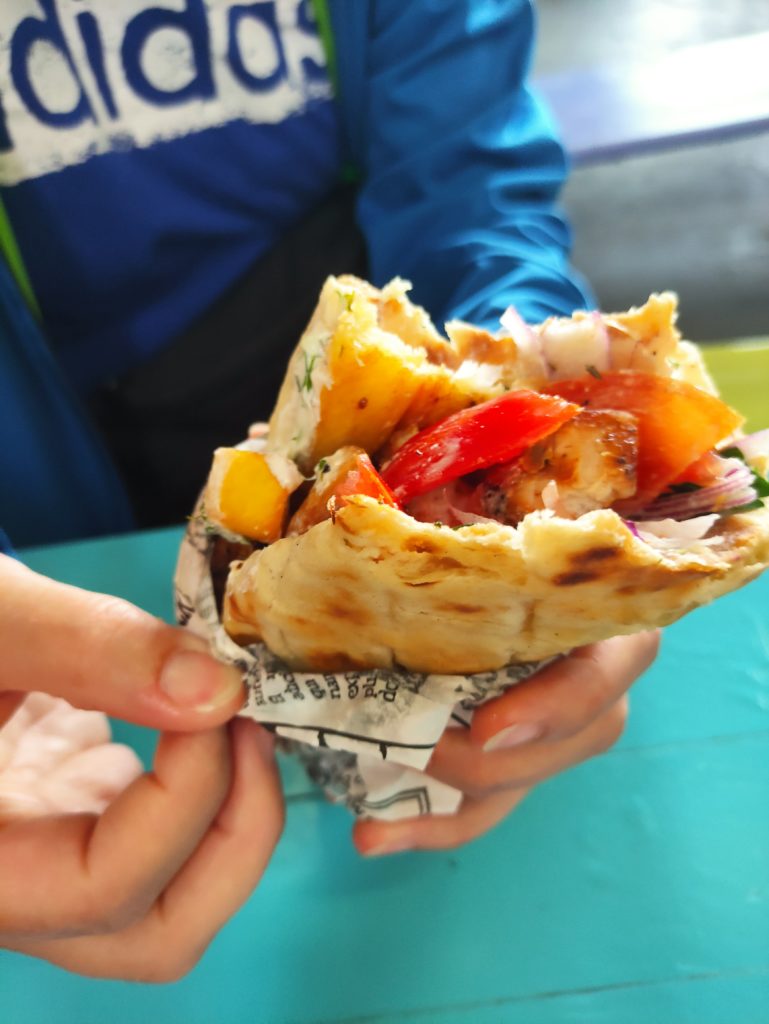 Pita beim Streetfood Aalborg