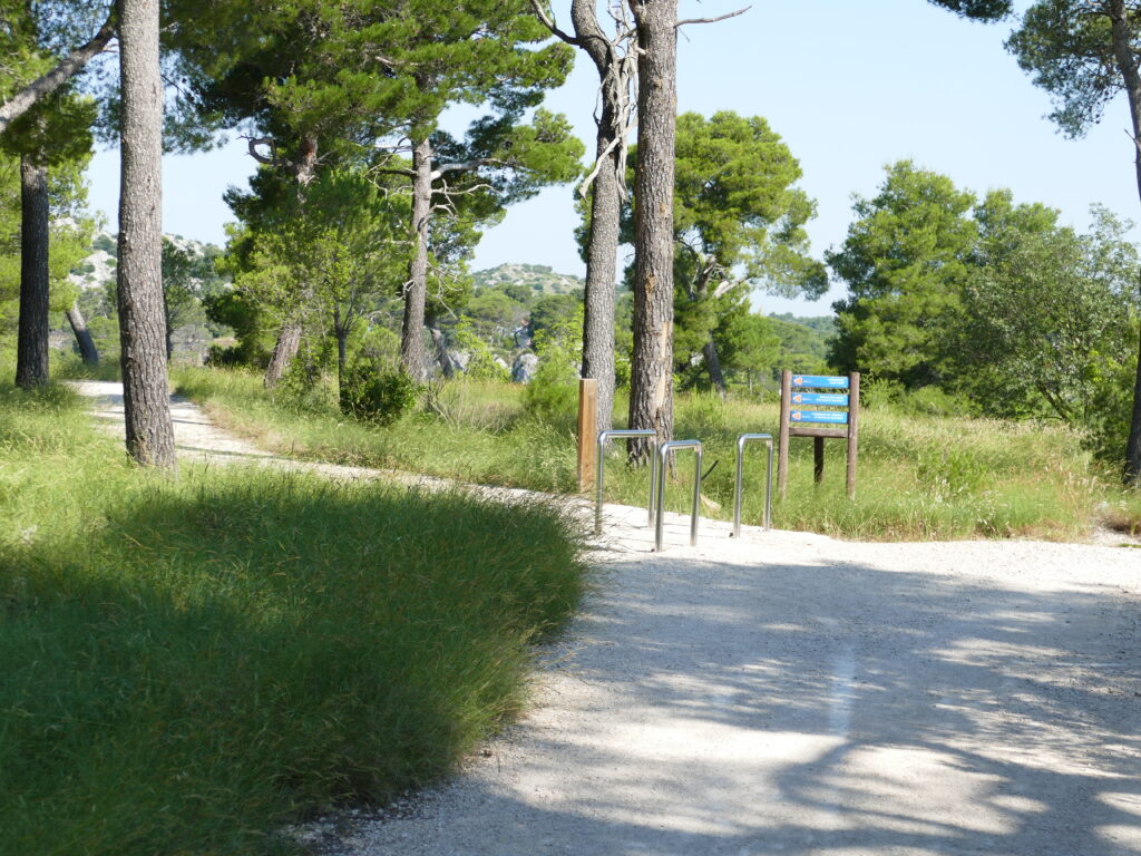 Beginn Wanderstrecke Sibenik
